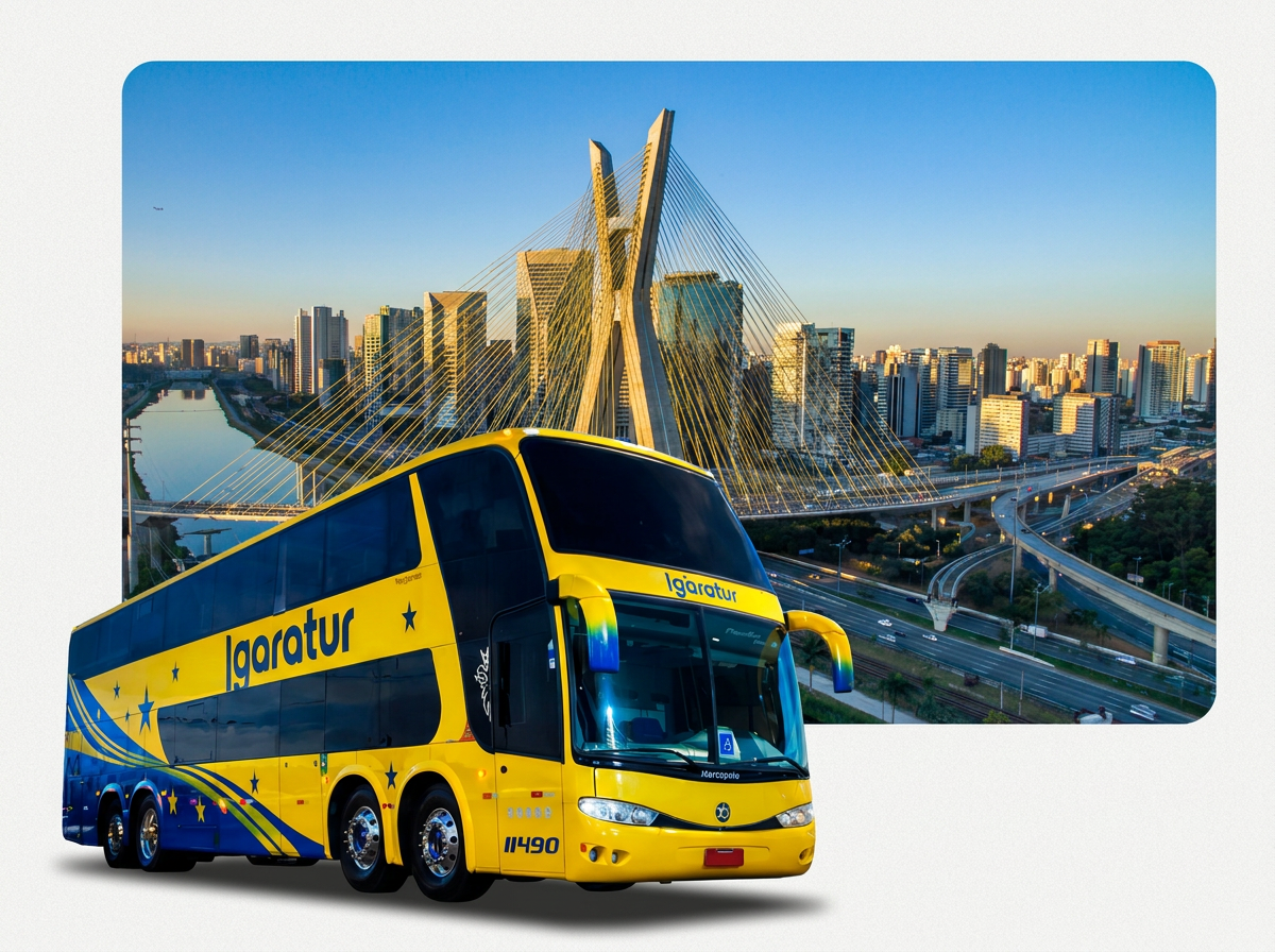 Ônibus Igaratur — São Paulo e Bahia